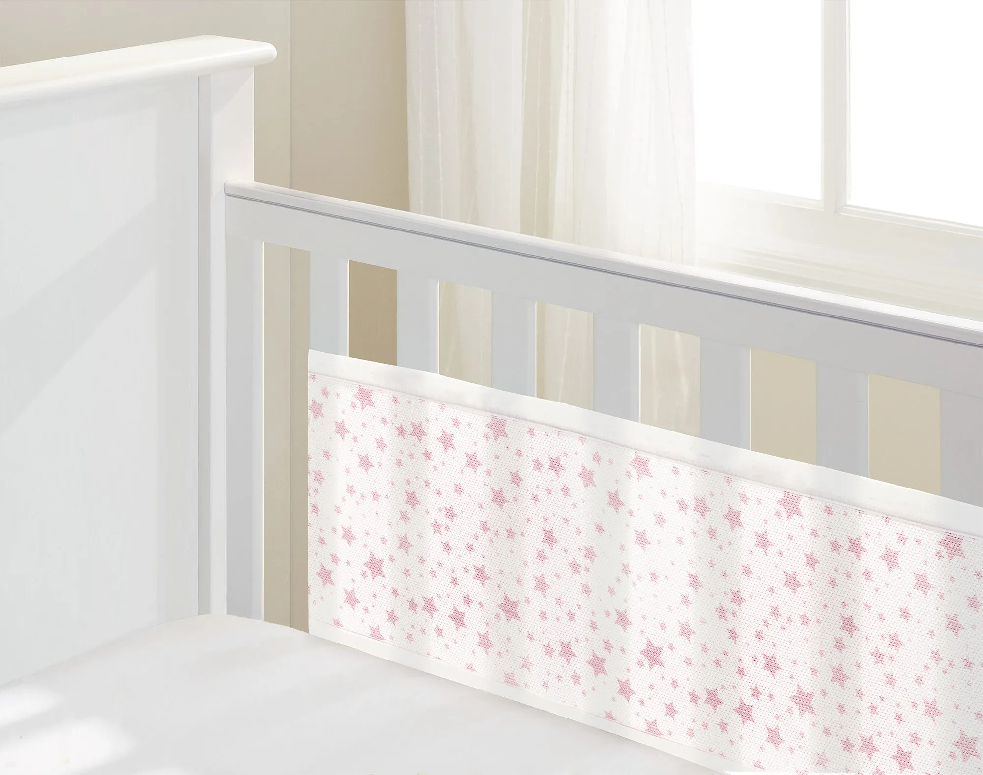 Breathable Baby Two Sided Mesh Cot Liner