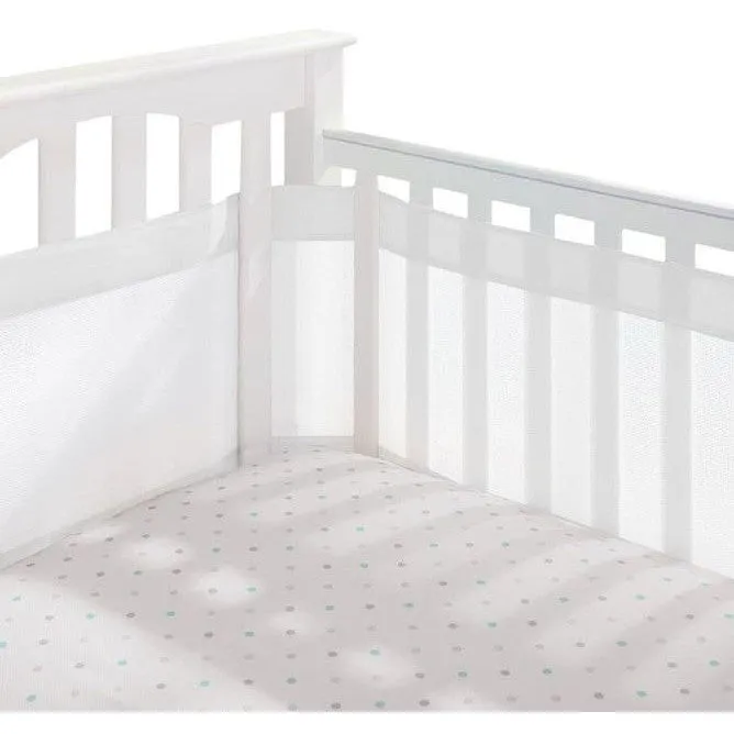 Breathable Baby - White Breathable Mesh Cot Liner (4 sides)