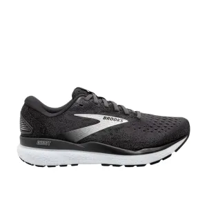 Brooks Women's Ghost 16 Road Running Shoes - Black/Grey/White