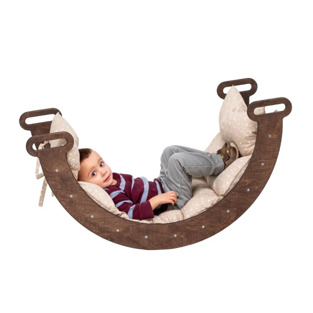 Climbing Arch Chocolate   Cushion