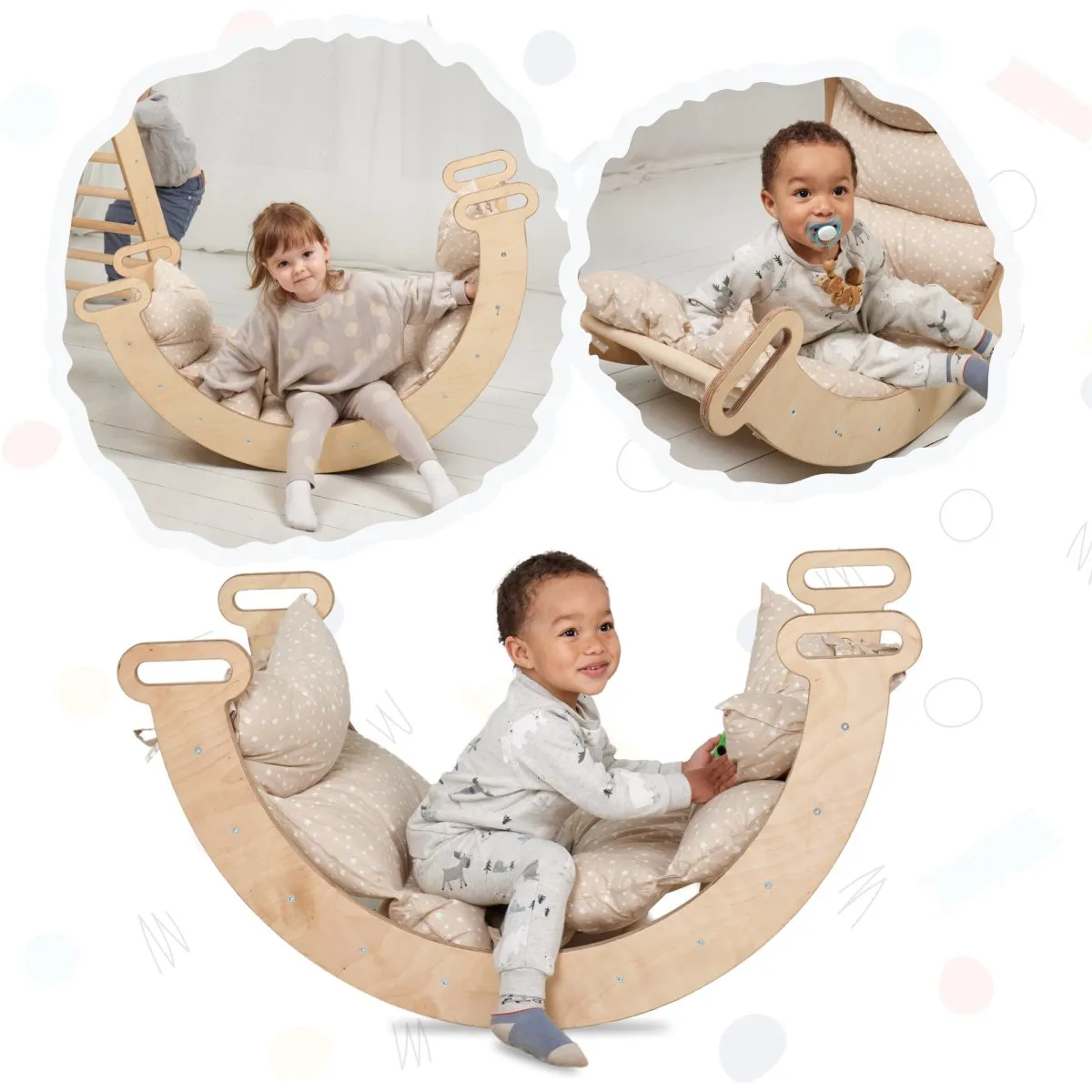 Climbing Arch   Cushion - Montessori Climbers For Toddlers