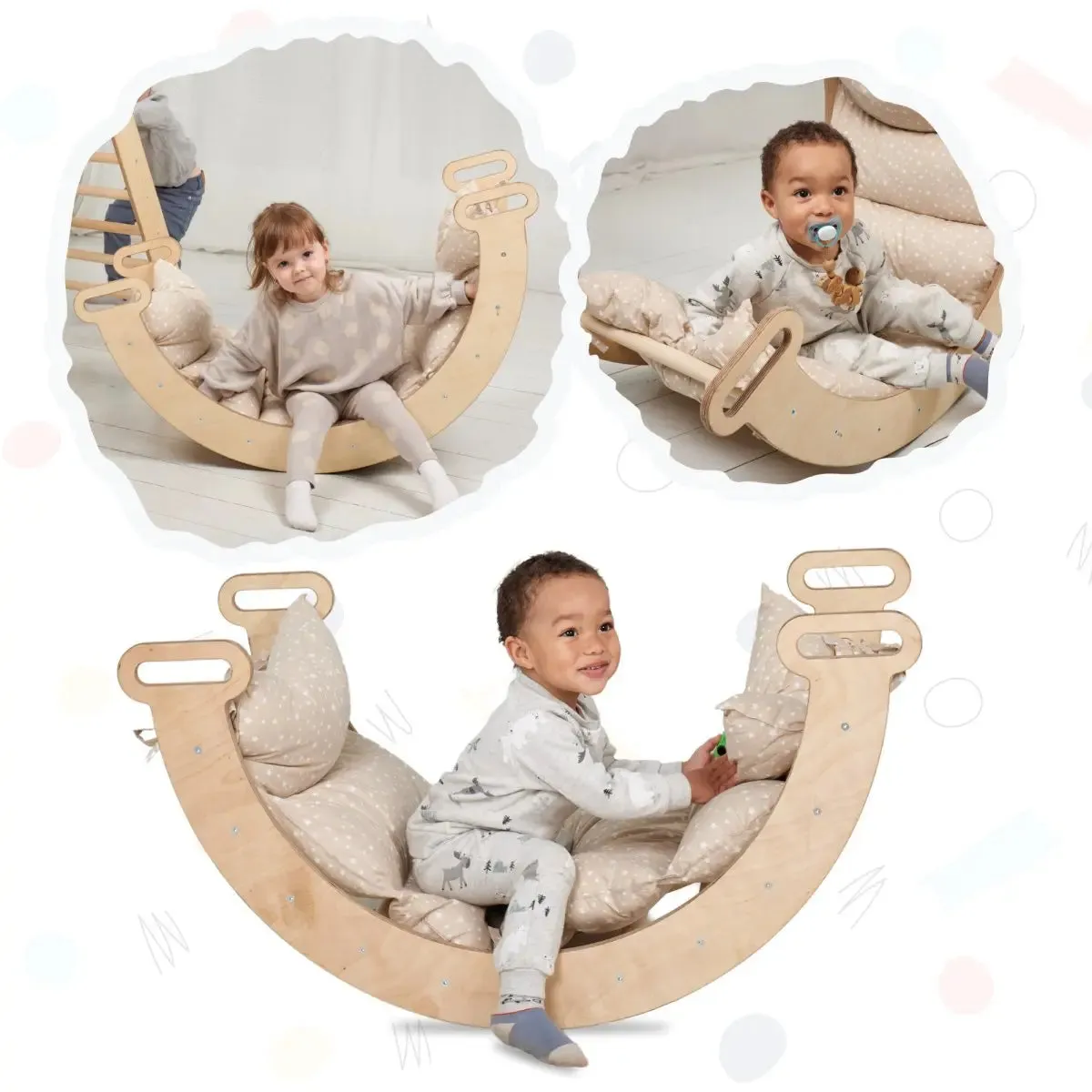 Climbing Arch   Cushion - Montessori Climbers for Toddlers