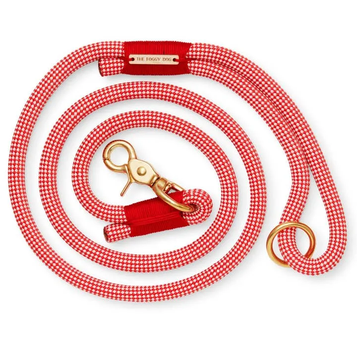 Climbing Rope Dog Leash-Strawberry