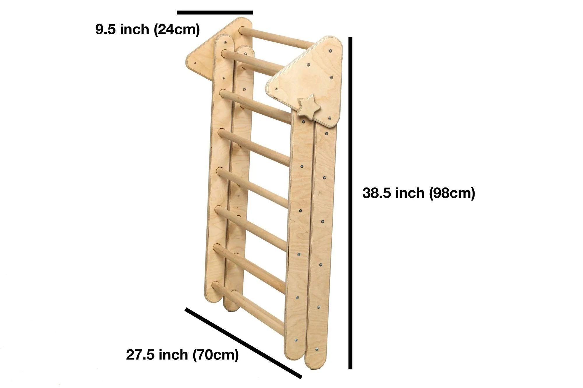 Climbing Triangle And Ramp Set 2 In1