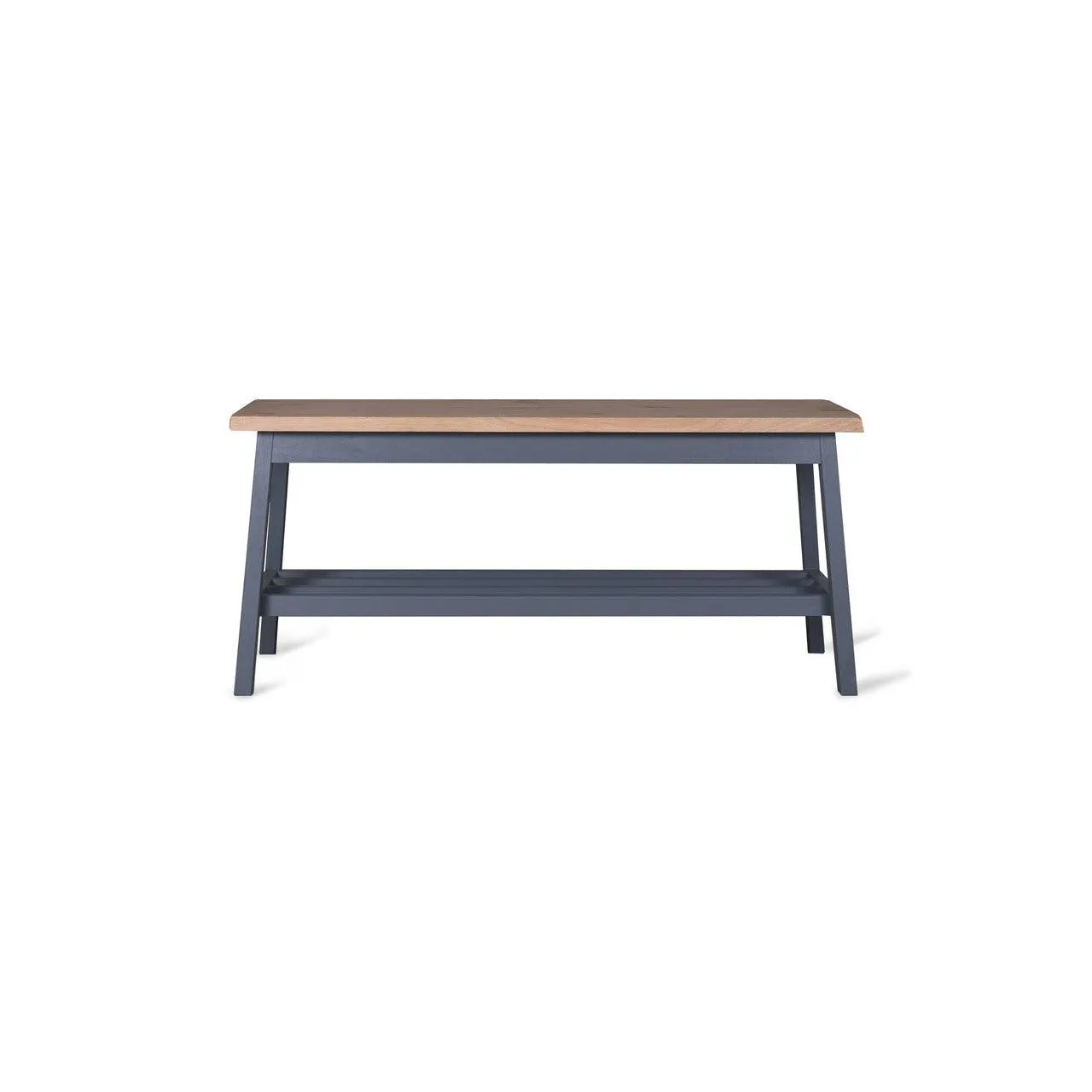 Clockhouse Hallway Bench in Charcoal - Oak & Beech