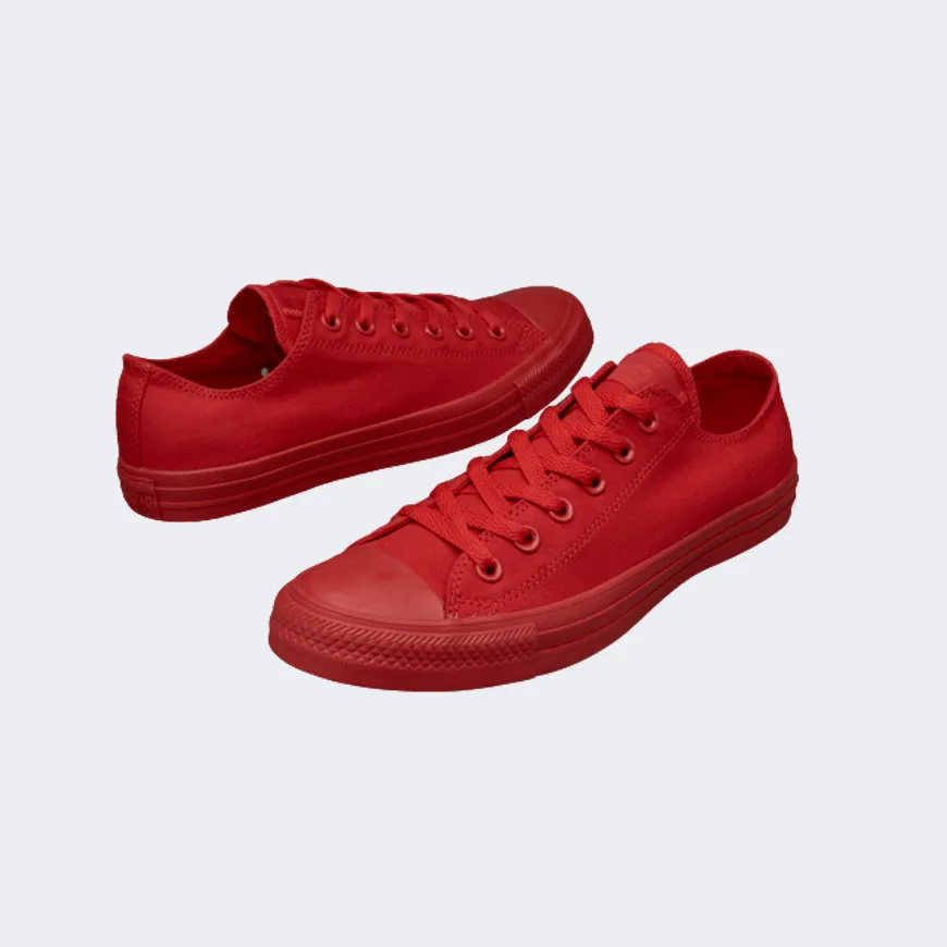 Converse All Star Chuck Taylor Monochrome Unisex Lifestyle Shoes Red