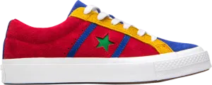 Converse One Star Academy Low Enamel Red Blue Sneakers