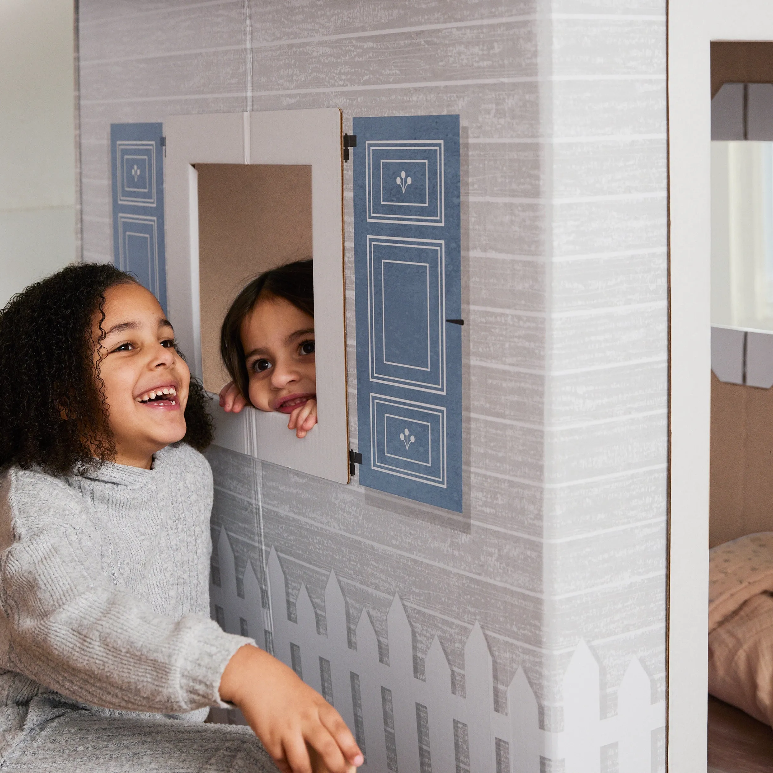 Cottage Cardboard Playhouse