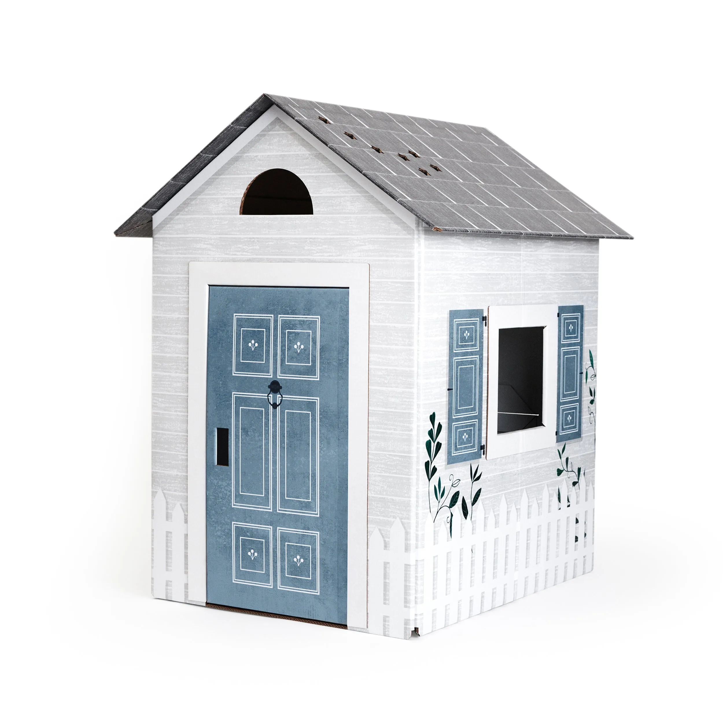 Cottage Cardboard Playhouse