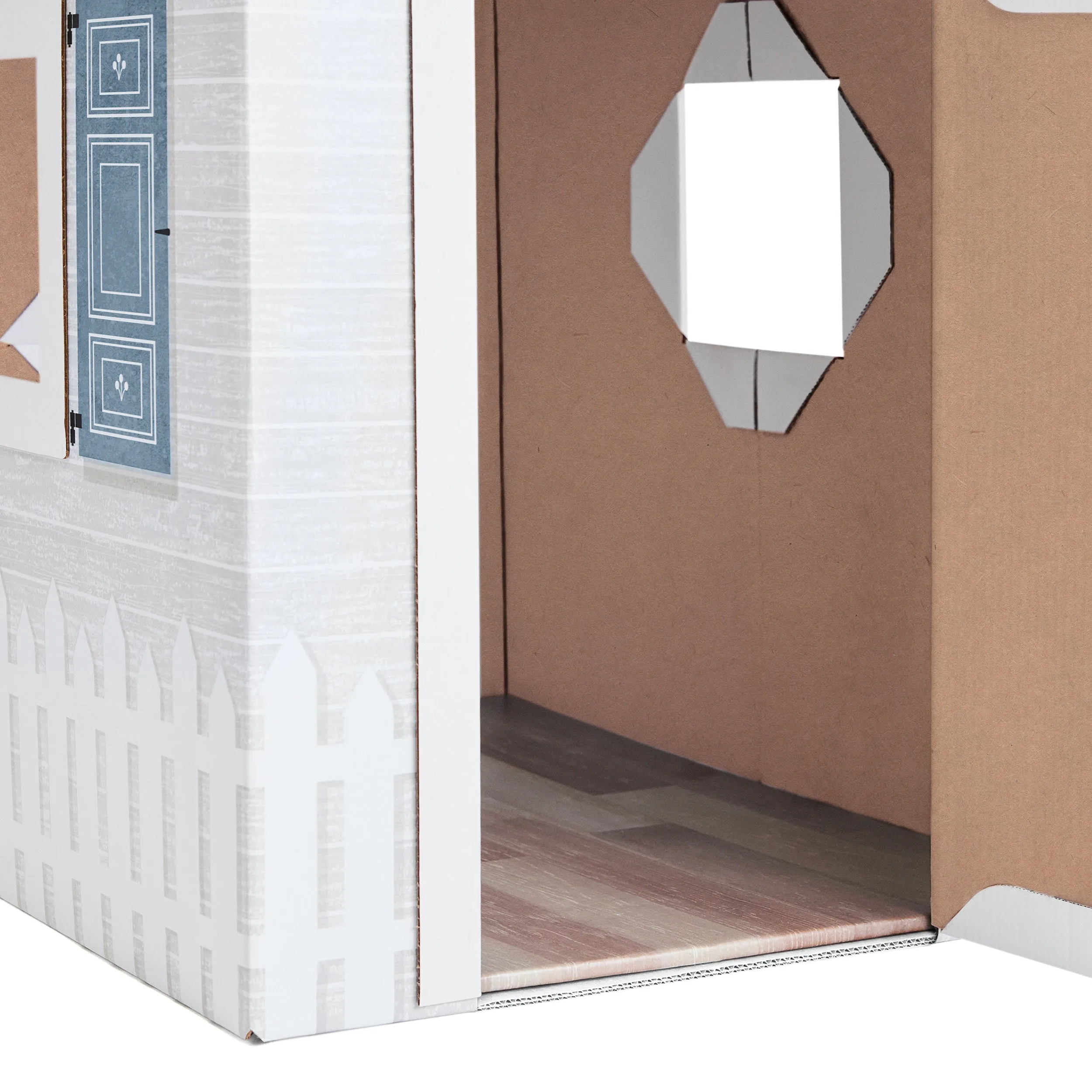 Cottage Cardboard Playhouse