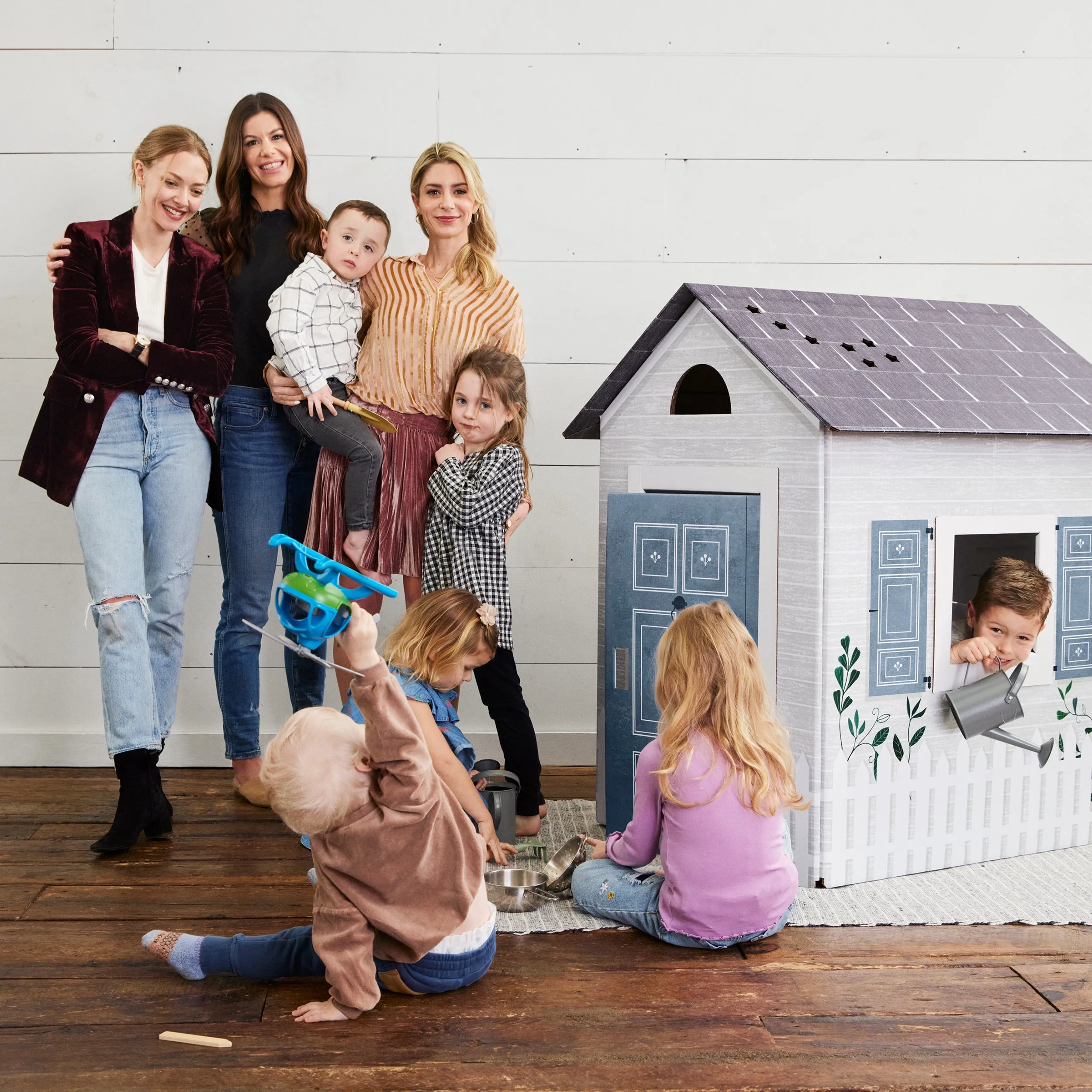 Cottage Cardboard Playhouse