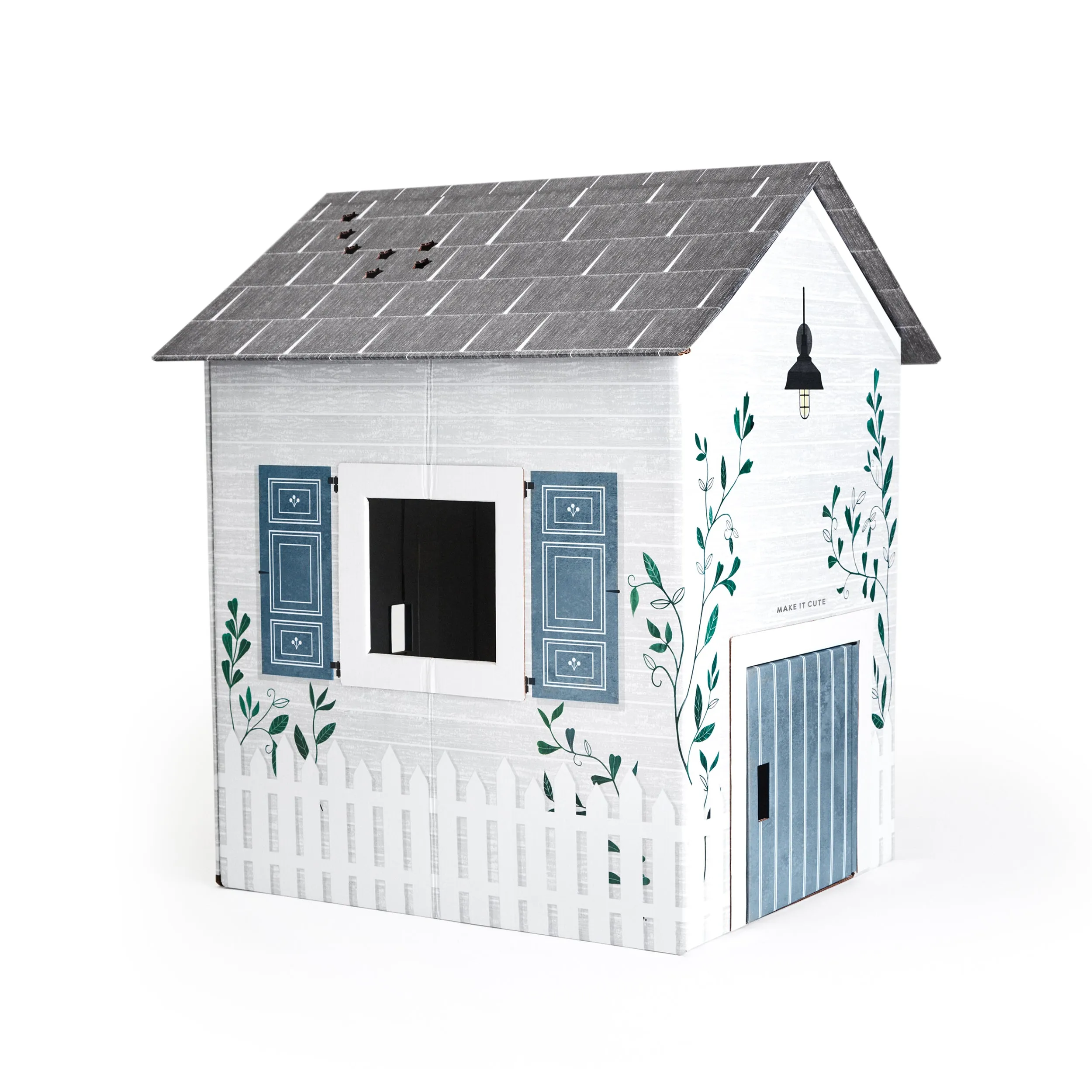 Cottage Cardboard Playhouse