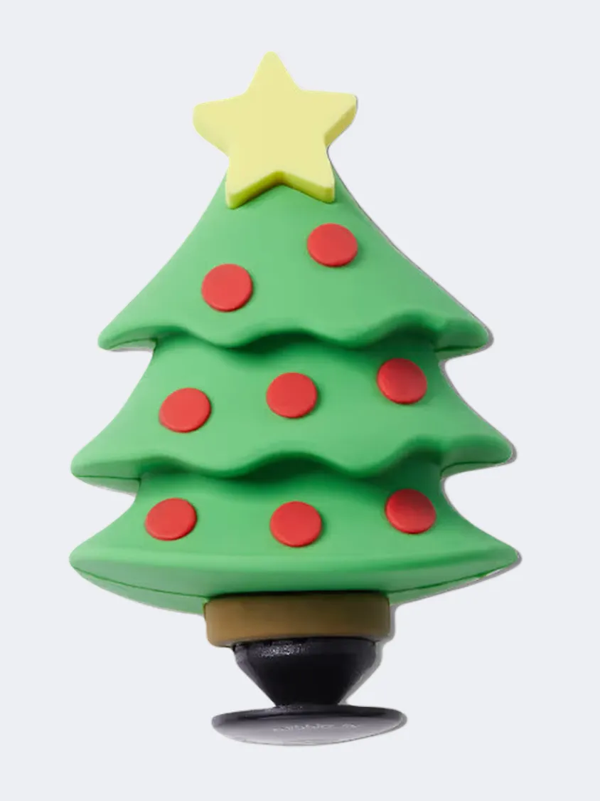 Crocs 3D Christmas Tree Unisex Lifestyle Pins Green/Multi