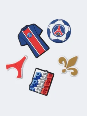 Crocs Paris St Germain 5Pck Lifestyle Pins Multi