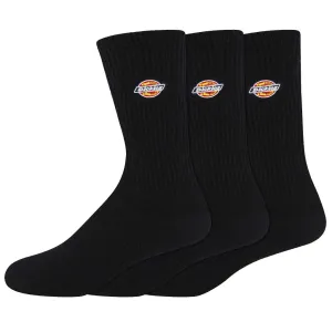 Dickies Icon Embroiderd Crew Socks - Black