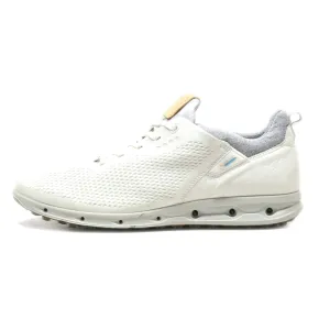 Ecco Low-Top Sneakers Leather White Colour For Women