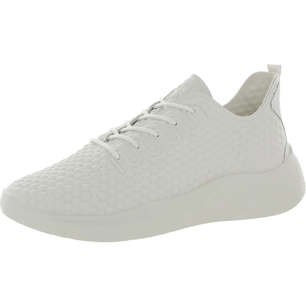 ECCO Womens Therap  Textured Leather Athletic and Training Shoes