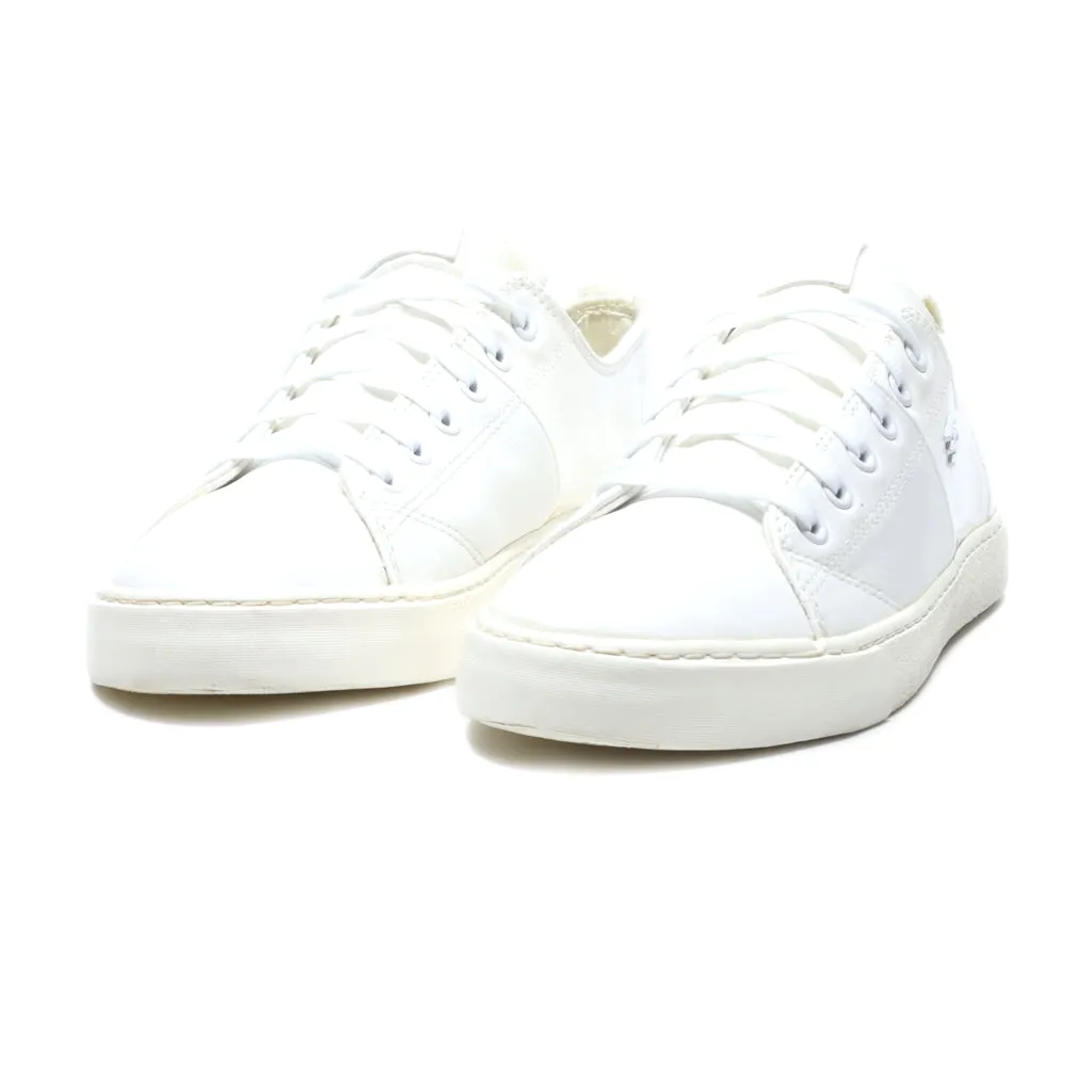 Esprit Low-Top Sneakers Leather White Colour For Women