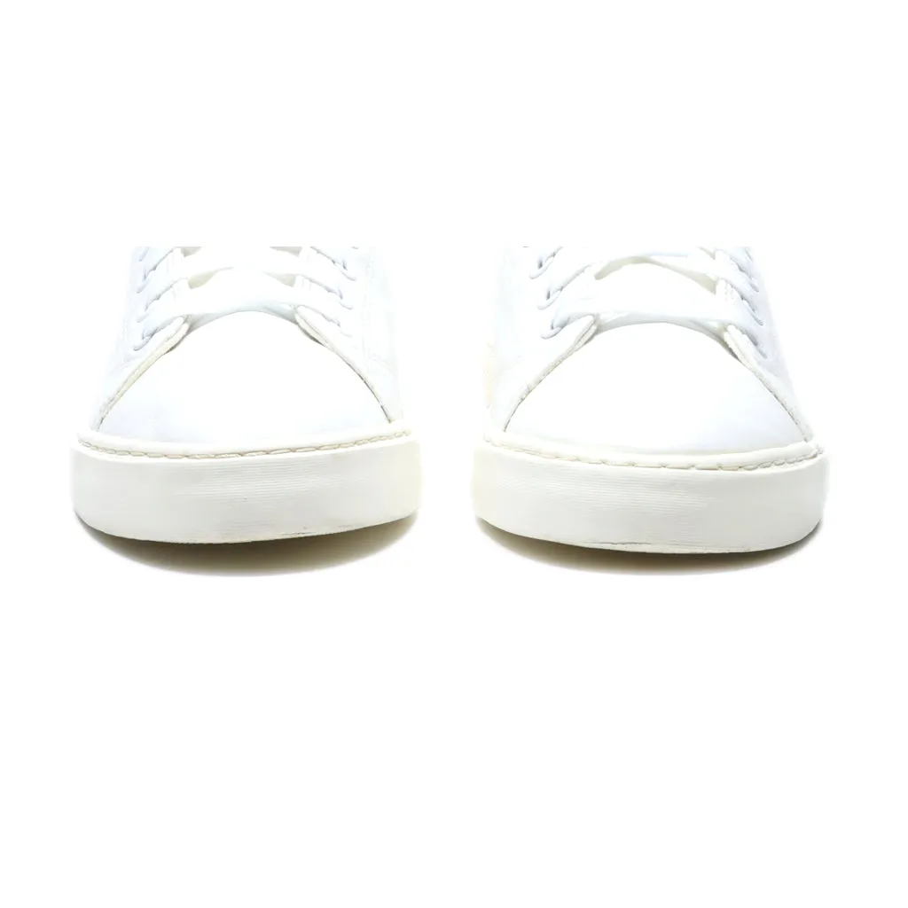 Esprit Low-Top Sneakers Leather White Colour For Women