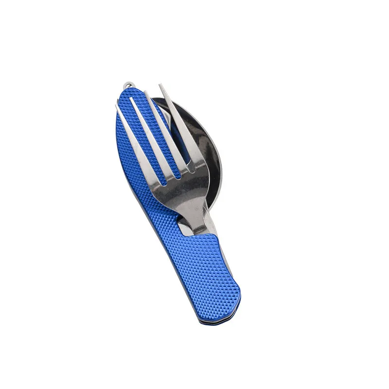 Foldable Camping Utensil Set  AllinOne Tool for Travelers