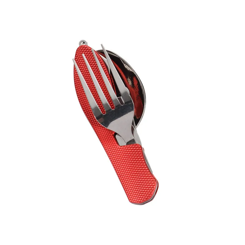 Foldable Camping Utensil Set  AllinOne Tool for Travelers