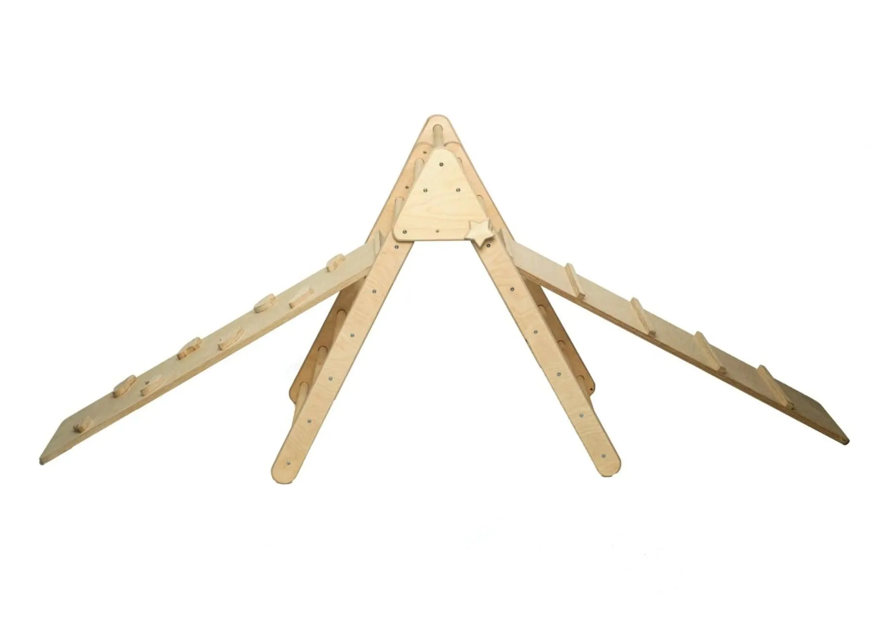 Foldable Climbing Triangle With 2 Ramps