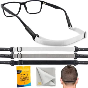 Glasses Strap Holder Adjustable Eyeglasses Strap Lanyards M Size 13.5 inch 3 Pcs