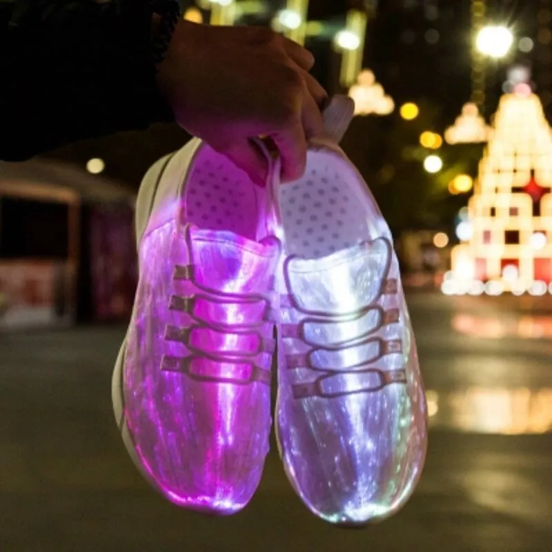 Glowing USB Rechargeable Luminous LED Shoe