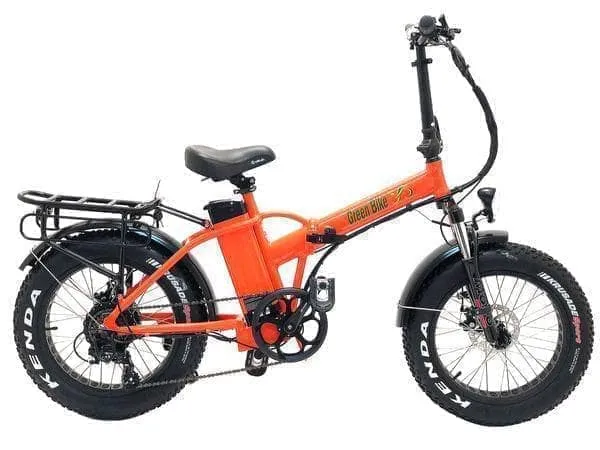 Green Bike USA GB1 Fat Tire 48v 500w Folding Electric Bike