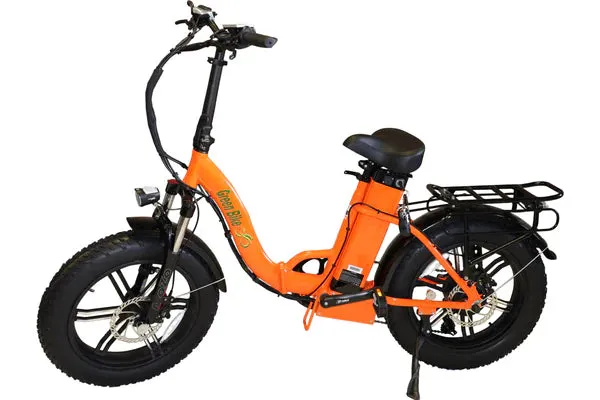 Green Bike USA GB750 Low Step Fat Tire Folding 48v 750w Electric Bike