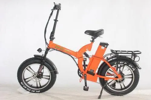 Green Bike USA GB750 Mag Fat Tire Folding 48v 750w Electric Bike