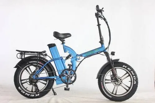 Green Bike USA GB750 Mag Fat Tire Folding 48v 750w Electric Bike