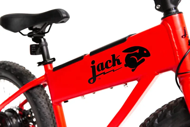 JackRabbit XG - Lightweight & Compact XL Micro eBike - Red