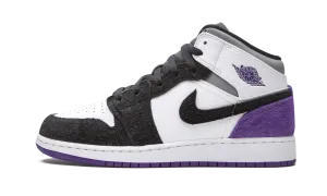 JORDAN 1 MID LASER PURPLE GS