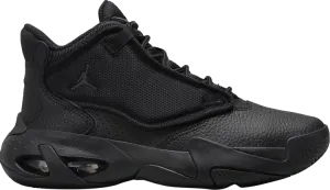 Jordan Max Aura 4 GS Black Anthracite Sneakers, black