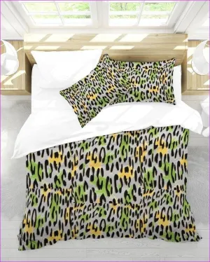 Leopard Splash Home King Duvet Cover Set