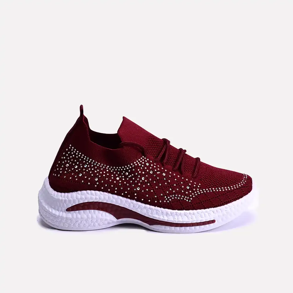 Lucy Maroon Women Sneakers 0440680