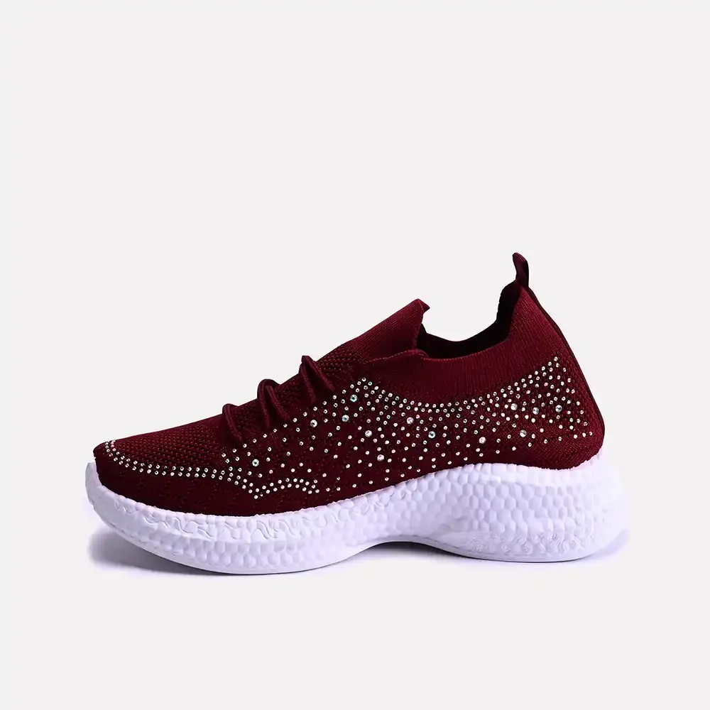 Lucy Maroon Women Sneakers 0440680