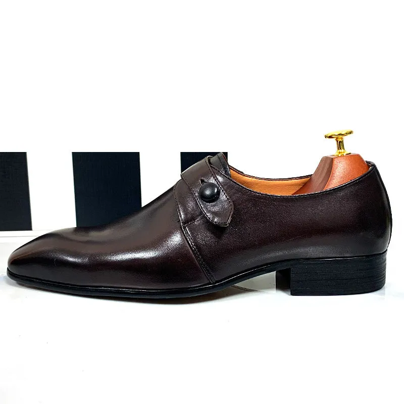 LuxeLeather Wedding Brogue Shoes