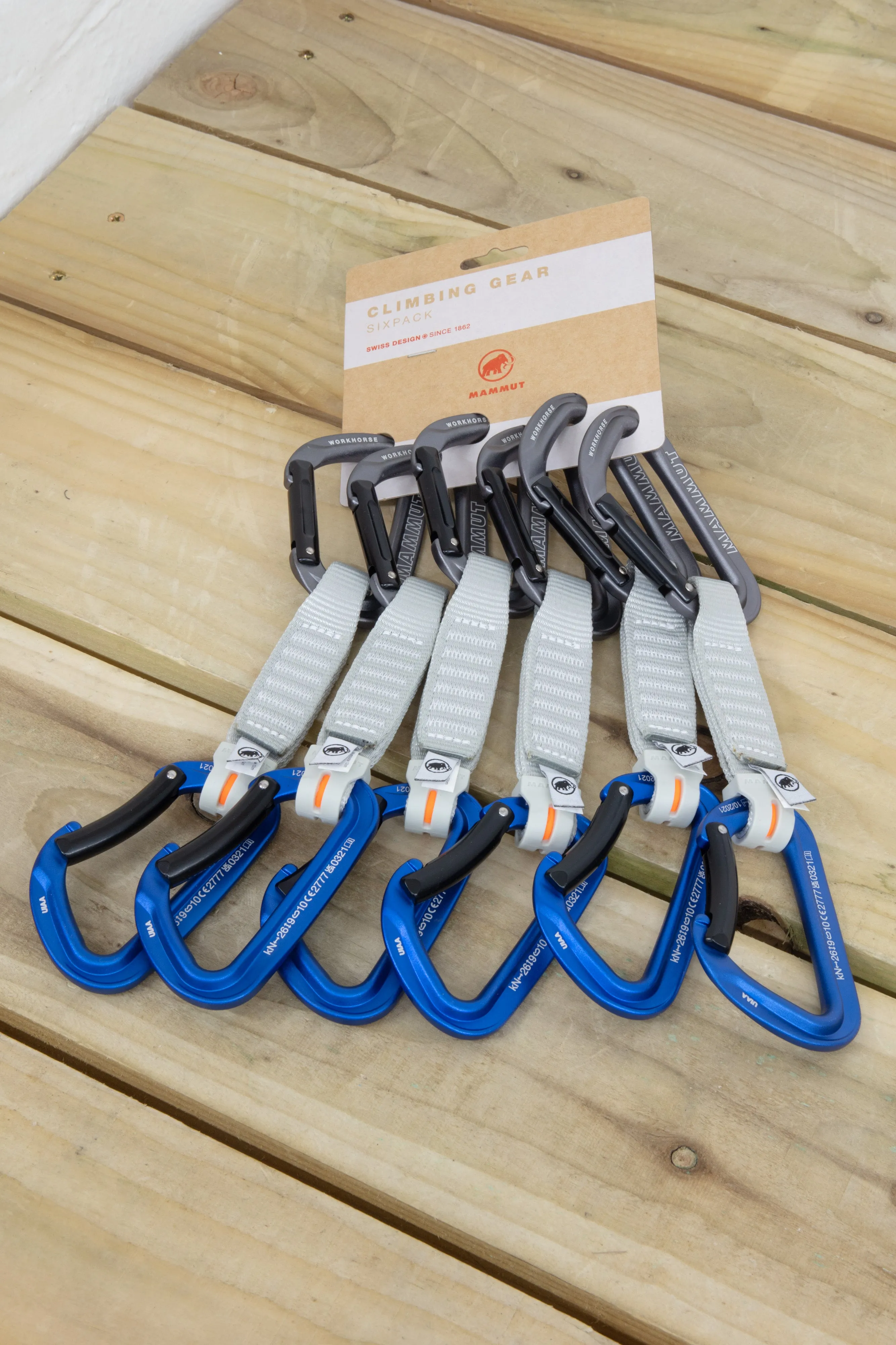 Mammut - Workhorse Keylock Quickdraw - 6 Pack