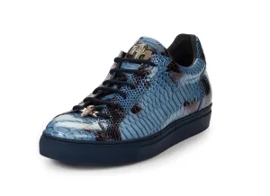 Mauri - 8825 Patent Leather Python Sneakers