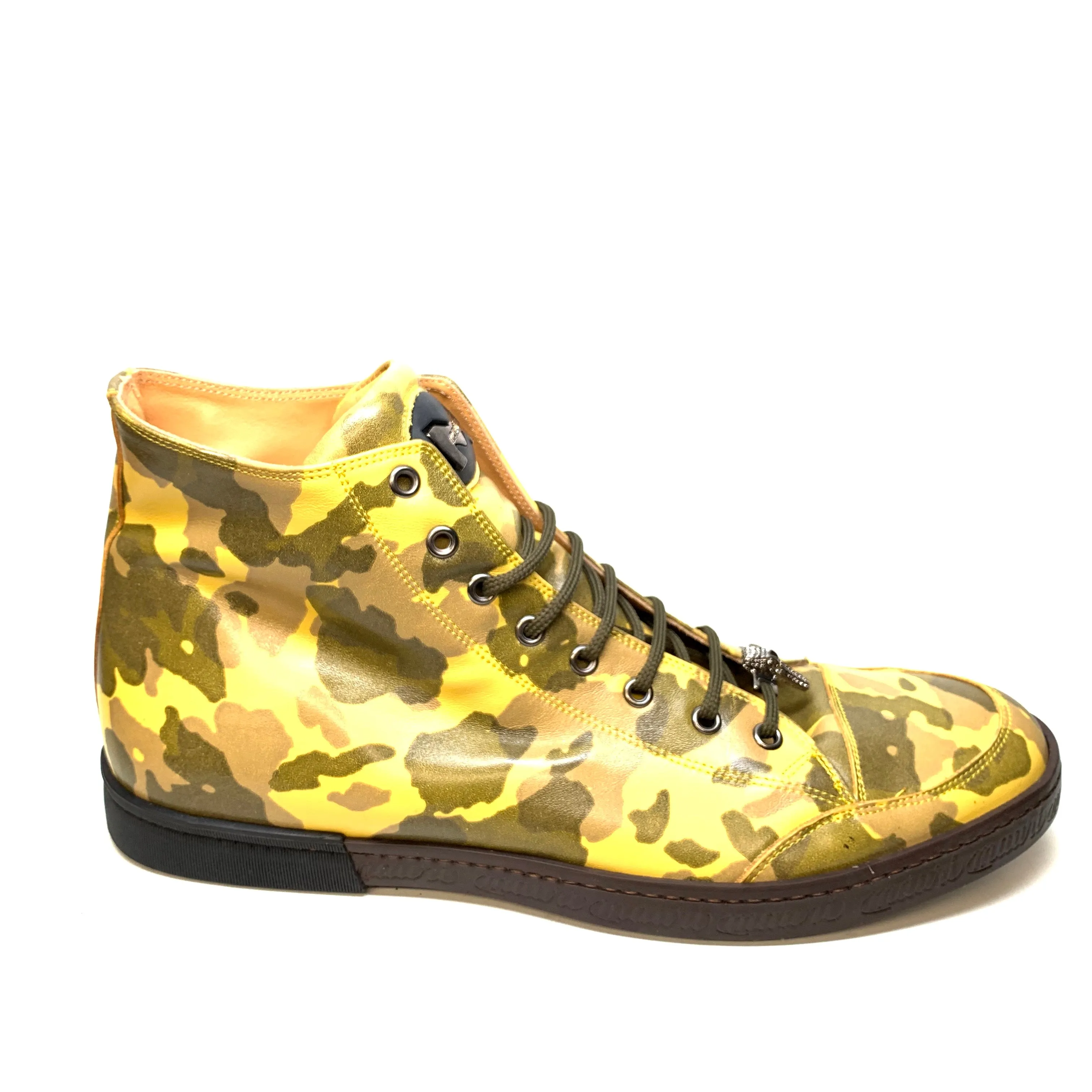 Mauri ‘8888’ Camouflage Leather High-Top Sneakers