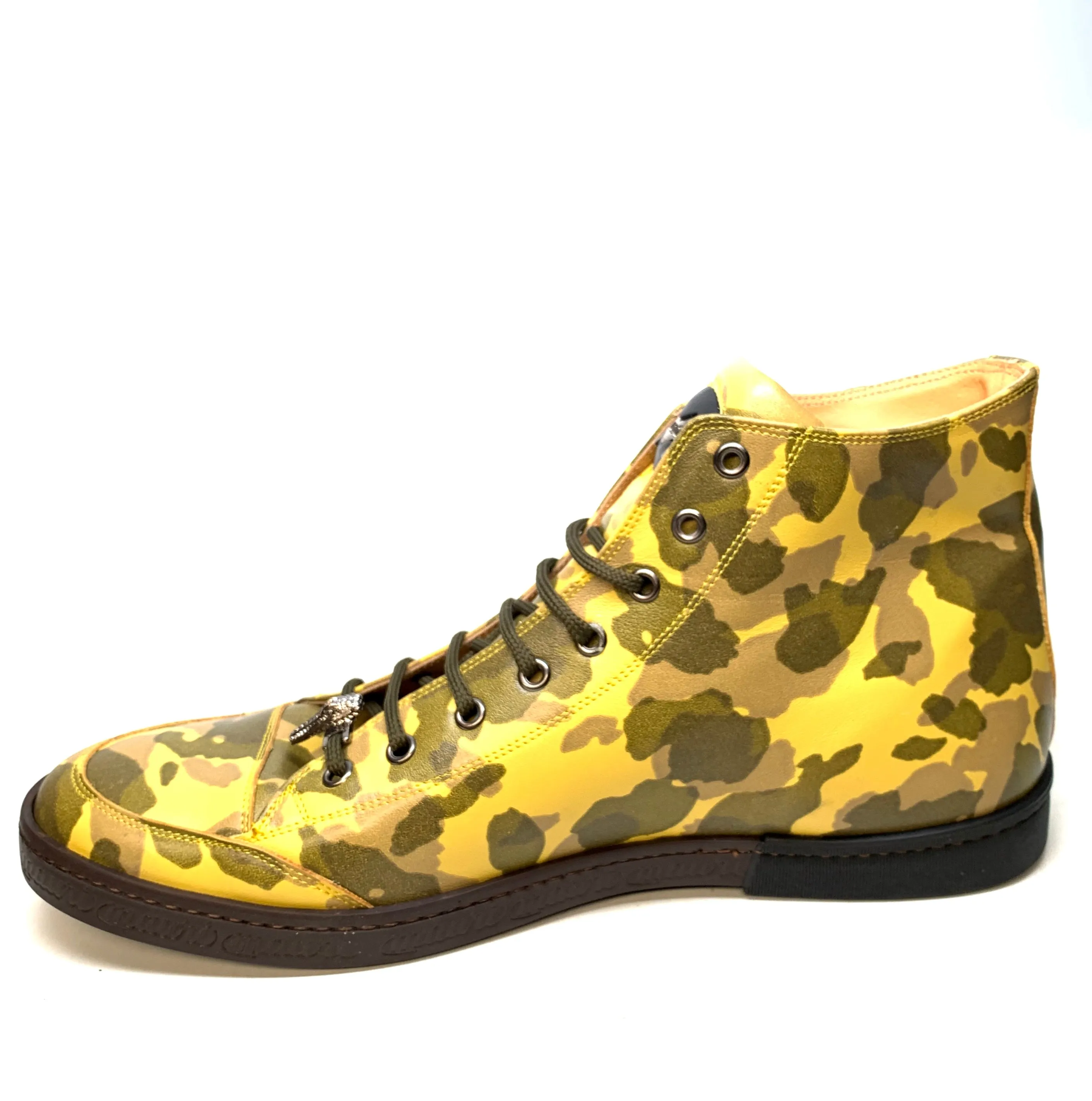 Mauri ‘8888’ Camouflage Leather High-Top Sneakers