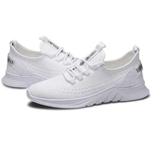 Men Breathable Mesh Athletic Shoes Casual Sports Shoes