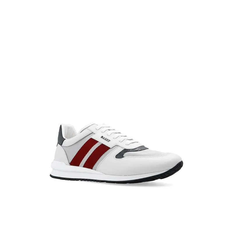 Men's Astar Leather Sneakers White Tide