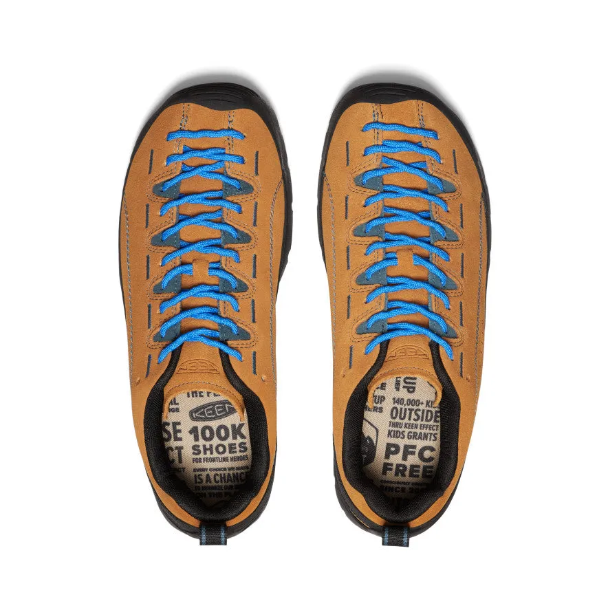 Men's Jasper Suede Sneakers  |  Cathay Spice/Orion Blue