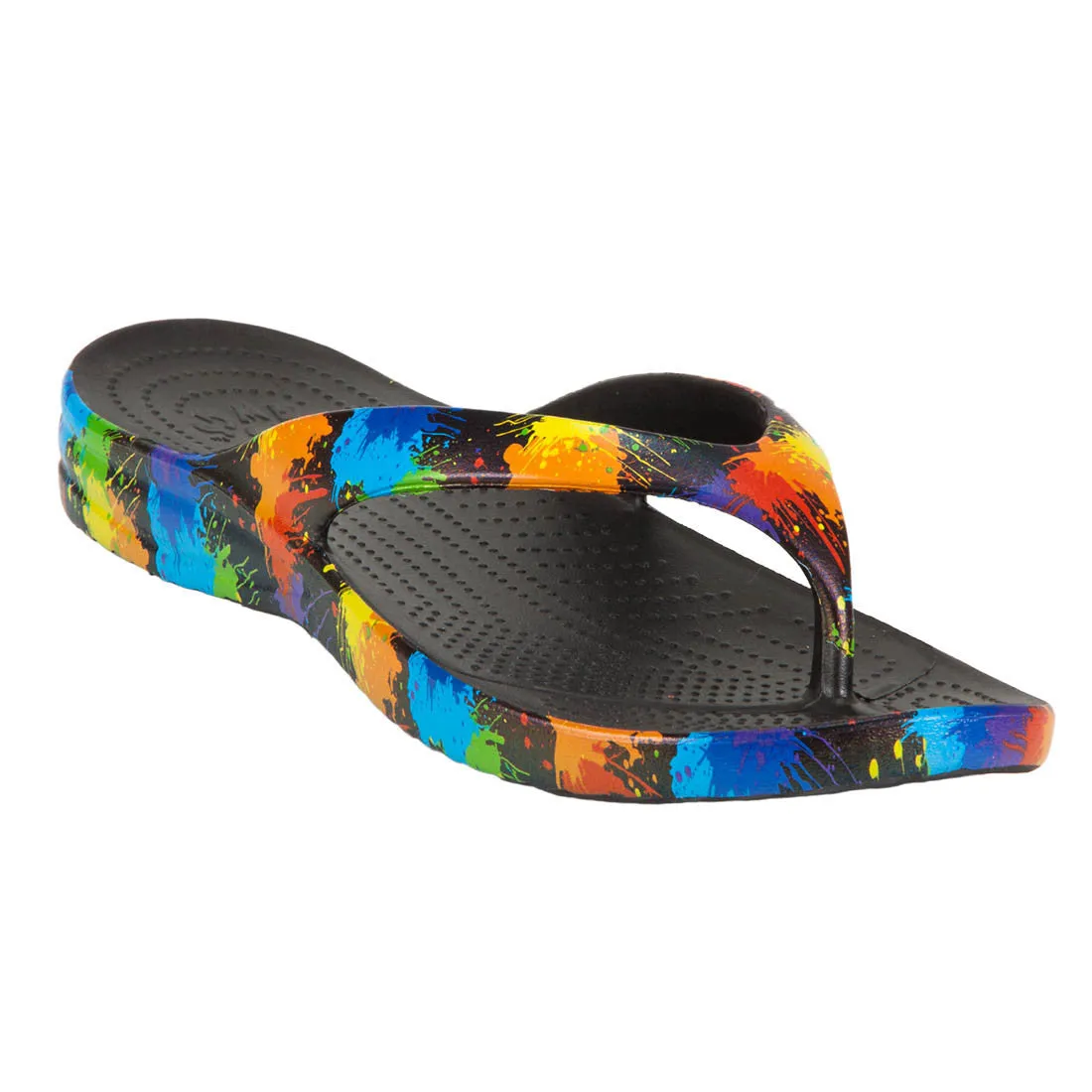 Men's Loudmouth Flip Flops - Paint Balls