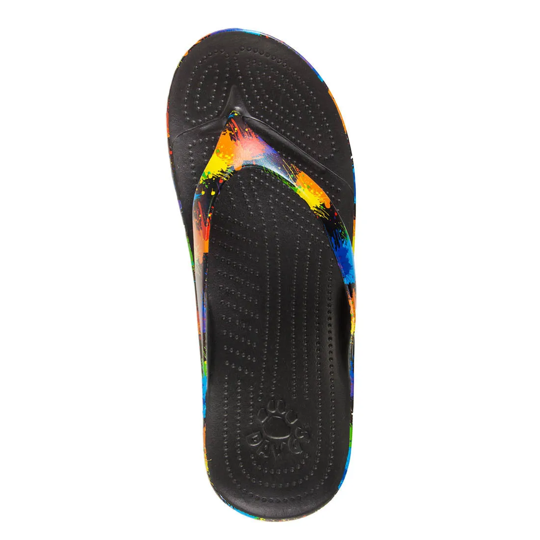 Men's Loudmouth Flip Flops - Paint Balls