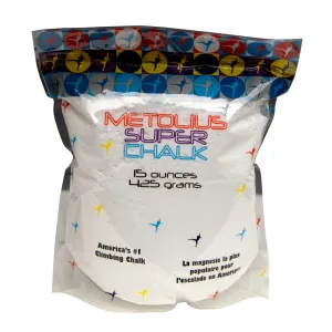 Metolius Climbing Super Chalk 425g Nocolour | Buy Metolius Climbing Super Chalk 425g Nocolour here | Outnorth