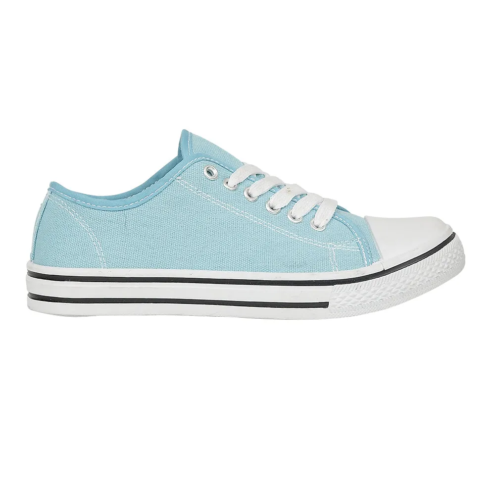 Mint Flat Casual Lace Up Sneaker